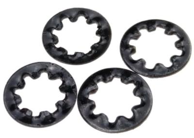 China Hardened Metal Stamping Parts Steel Internal Toothed Lock Washer DIN 6797 Type J for sale