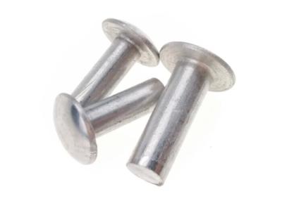 China M2 - M12 Carbon Steel Round Head Solid Rivets for Heavy Load DIN660 for sale
