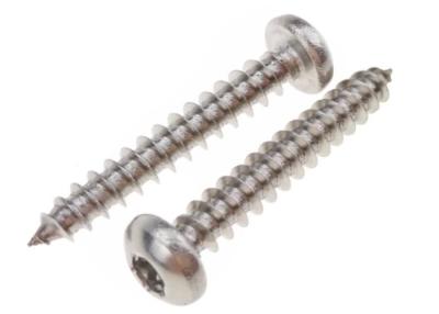 China Torx Socket Round Head Stainless Steel Tapping Screws For Plastic 3.5 mm Full Thread for sale