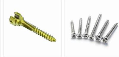 China Titanium Broken Ankle Surgery Screws M4 Medical Bunion Fastener For Foot for sale