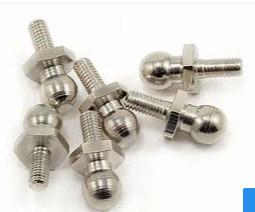 China 304 SS Round Ball Head Screw For Auto Fastener Bolt M8 Custom 1.25 Pitch for sale