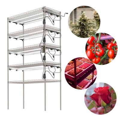 China 3 bar 90watt LED Grow Light Module Tomato Led Grow Light Bars Voor Verticaal Rack Te koop
