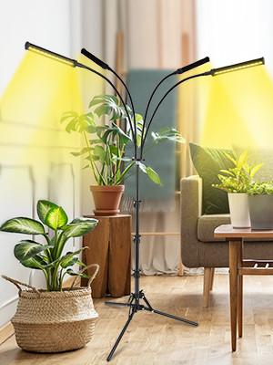중국 CE ROHS 전체 스펙트럼 96W 서 있는 LED 바닥 식물 램프 실내 식물 성장 판매용