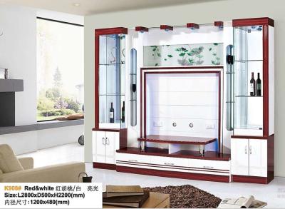 Китай Установленный стеной автоматический шкаф подъема ТВ спрятанный белизной хлопает вверх камин продается