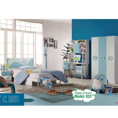 China Anti Fouling Light Blue Kids Bedroom Set Insulation for sale