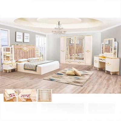 China ODM European French Bedroom Sets Furniture Set Light Luxury for sale