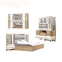 中国 Size Bed現代大きい頭板の女王王3100*2100*1550mm 販売のため