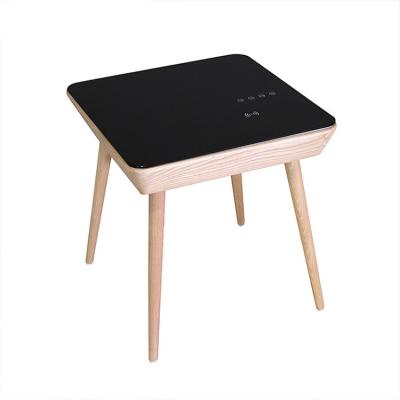 China Stainproof Multifunctional Side Table Tempered Glass Tea Table Bear 80kg for sale