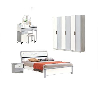 China OEM ODM Modern Royal Minimalist Bedroom Set Furniture 1800*2000mm for sale