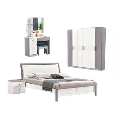 China OEM ODM Solid Wood European Style Bedroom Set Furniture 1800*2000mm for sale