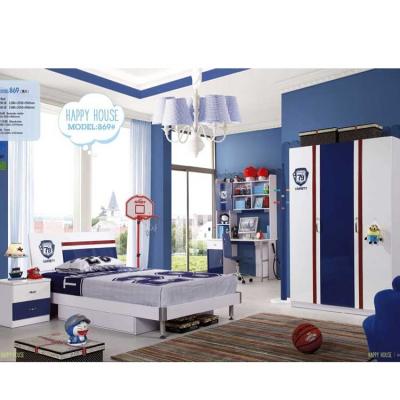 China Basketball Style Wood Panel Boys Bedroom Furniture Set 1280mm 1580mm for sale