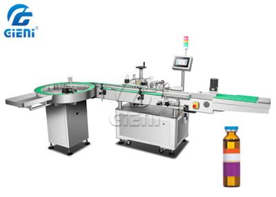 China Manual Round Bottle Self Adhesive Labeling Machine Automatic monitoring for sale