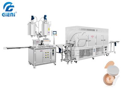 China Hand Cream Foundation Cosmetic Filling Machine 6.5KW 360pcs/H for sale