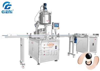 China 4.5KW Cosmetic Filling Machine 0.5-0.8 MPa Automatic Cream Filling Machine for sale