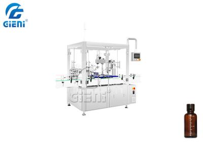 China Rotary 40PPM Pharmaceutical Filling Machines 4 Nozzles Pharma Liquid Filling Machine for sale