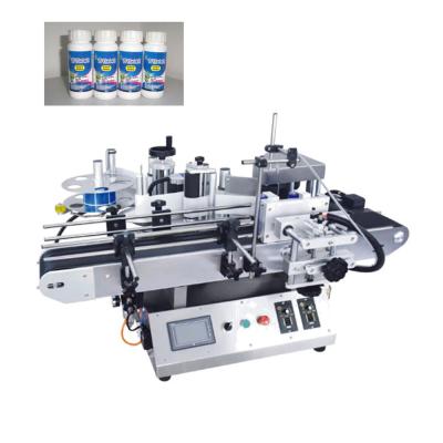 China Automatic Two Side Labeling Machine 120pcs Min Vial Ampoule Bottle Labeling Machine for sale