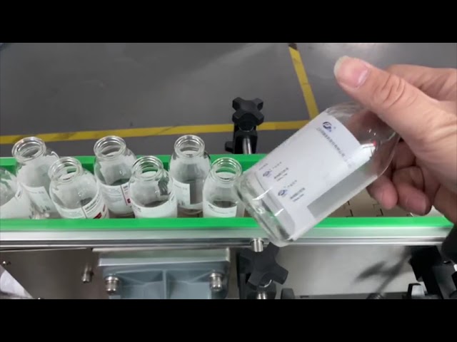 Labeling Speed 300pcs/Min Vertical Continuous Round Bottle Labeling Machine