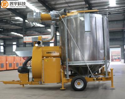 Chine dessiccateur de grain de circulation mobile du dessiccateur 18m3 31.5KW de riz de la capacité 10ton à vendre
