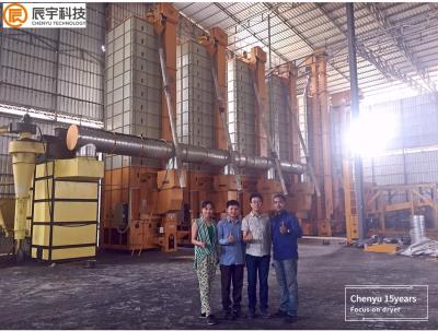 China Una máquina más seca 7.87KW 220V del café de 12000 kilogramos para el arroz Paddy Drying en venta