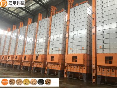China Equipo de sequedad de grano de la pequeña escala 13.7KW, secador de grano del flujo cruzado de 21000 kilogramos en venta