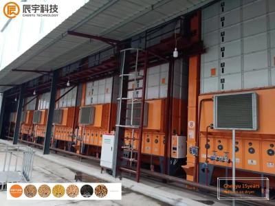 Chine 0.5-1.2%/h Paddy Dryer Machine 21T Cappacity avec l'échange thermique à vendre