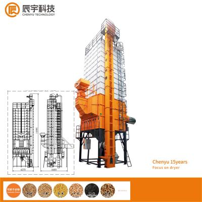 China Batch Type Electric Corn Dryer Manufacturer 5HCY-30 0.5-1.2%/h 17.35KW for sale