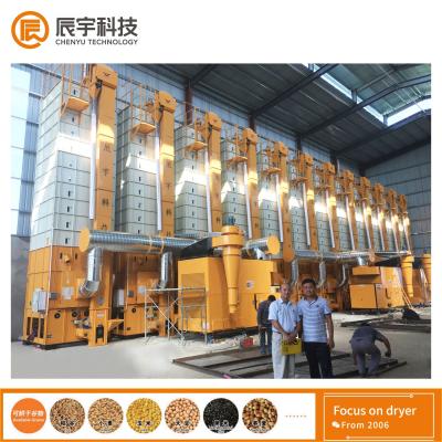 China Mixed Type Circulating Paddy Dryer 7.87KW 15T/batch Rice Drying Equipment for sale