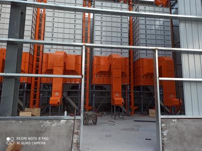 China 120-250ton Paddy Dryer Machine For Rice Mill 32000 KG Loading Capacity for sale