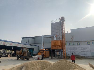 China No Auger Type Corn Dryer Machine 32 Ton With Husk Burner for sale
