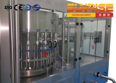 China 10 Capping Heads Automatic Filling And Capping Machine Three In One for sale