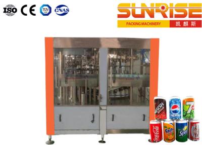 China 9 Heads Can Filling Line , Aluminum Tin Filling Sealing Machine for sale