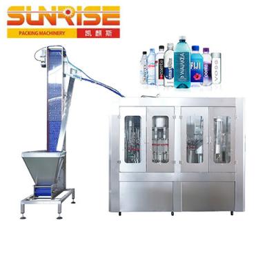 China 500ml-2000ml Complete Monoblock Drinking Mineral Pure Water Bottle Filling Machine for sale