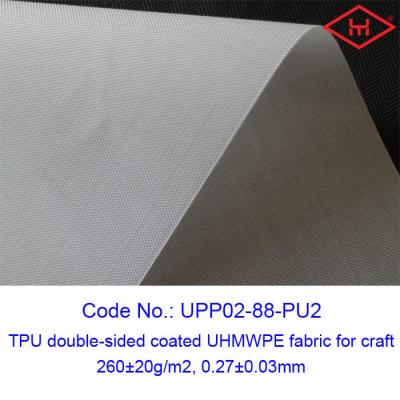 中国 TPU Double Sided Coated UHMWPE Composite Fabrics For Craft 販売のため