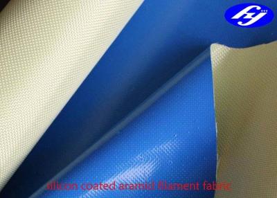 Китай Простая сторона ткани одного Пара Арамид покрыла с силиконом жидкости 100ГСМ продается