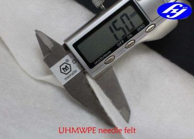 China Tela blanca 300GSM de UHMWPE/tela de la prueba de la puñalada con el grueso del 1.5MM en venta