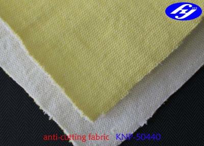 China High Strength Cut Resistant Fabric 370G / Abradability Interlock Slash Resistant Fabric for sale