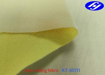 China Kevlar / Cooling Yarn Cut Resistant Fabric Knitted For Motocycle Jacket Interlining for sale