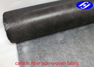 China Ultralight Carbon Fiber Fabric Non Woven Surface Carbon Fiber Mat For FRP Processes for sale