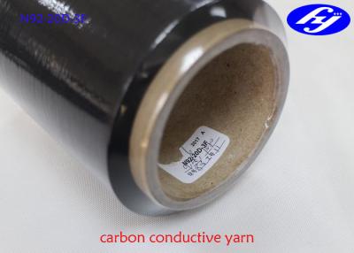 China filamento conductor compuesto mezclado 20D del nilón del polímero del carbono estático anti de la tela en venta