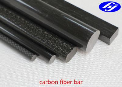 China Pultrusion redondo/retangular/oval/do quadrado carbono da fibra com lustroso matte à venda