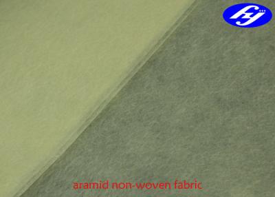 中国 アラミド繊維の生地のパラグラフアラミド繊維のベールのケブラーの黄色い非編まれたティッシュ 販売のため