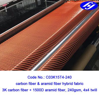 China Paño rojo liso de la fibra de carbono fibra de carbono/3K de la tela cruzada 4x4 con resistencia a la corrosión en venta