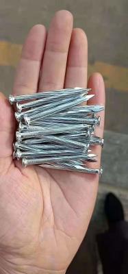 China Silver High Carbon Concrete Nails Custom 3/4 Inch - 6 Inch Size for sale