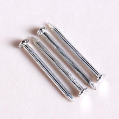China Custom Large / Small Construction Nails Grooved Shank High Strength for sale