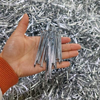 China Steel 4 Inch Concrete Nails Flat Head 100mm Cement Wall Nails for sale