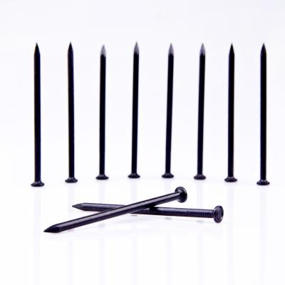 China OEM / ODM Black Concrete Nails Boiled Steel Nails For Masonry for sale