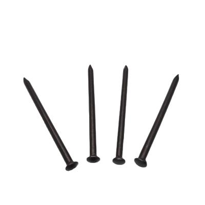 China Steel Black Concrete Nails For Masonry Walls Smooth Shank Type for sale