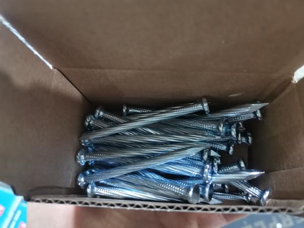 Quality Construction Galvanized Twist Nails Twisted Shank Steel Nails for sale