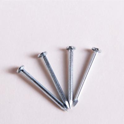 China Straight Masonry Nails Concrete Grooved Shank Strong Magnetic Nails for sale