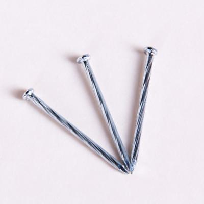 China Construction Galvanized Twist Nails Rust resistant Customized for sale